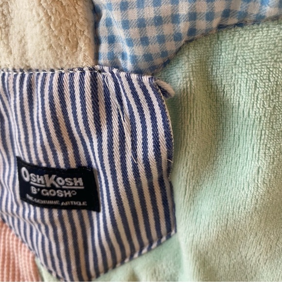 OshKosh Vintage 2000 Baby Playmat Toys R Us Cow Elephant Stars Soft Activity Mat - Picture 7 of 13